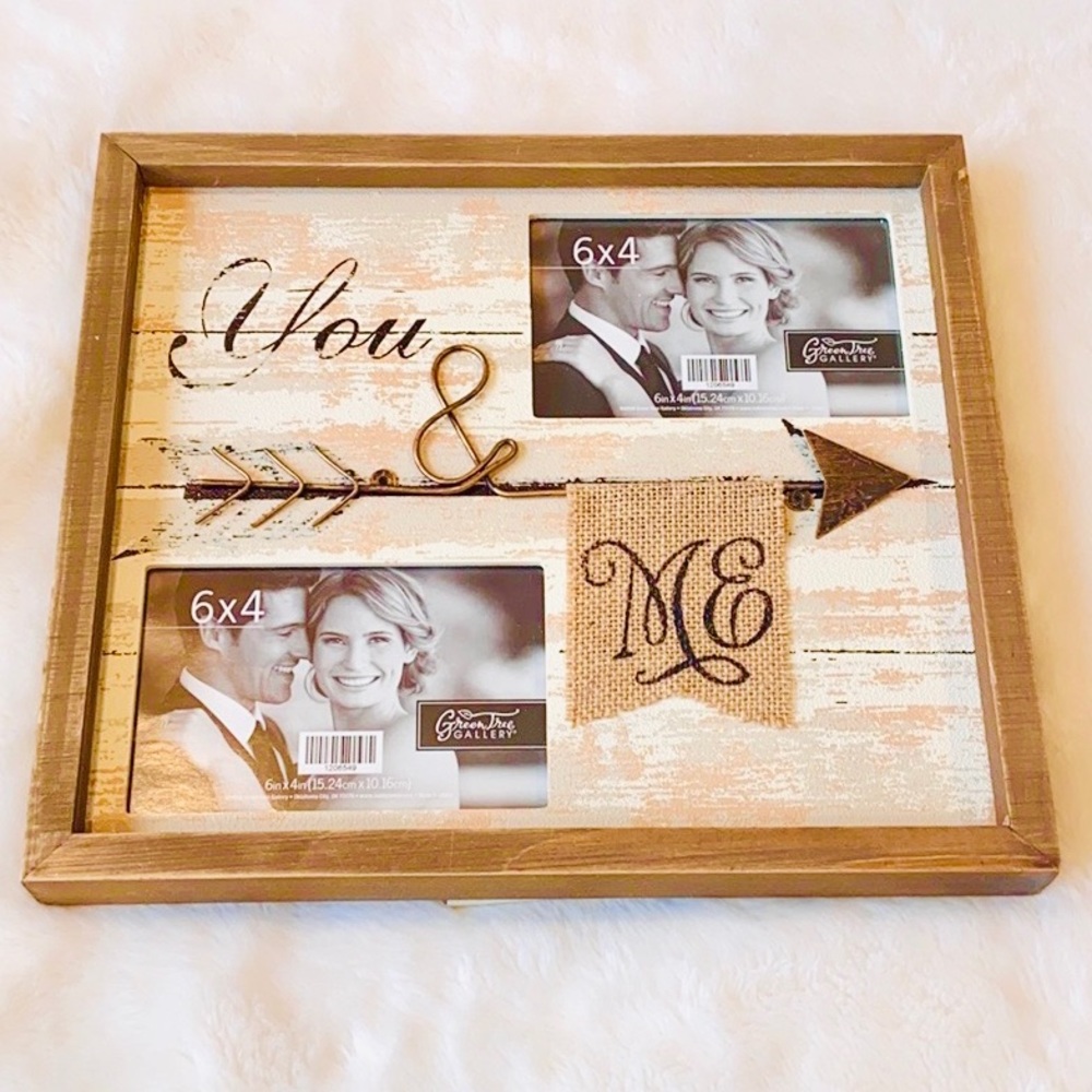 GreenTree Gallery Vintage Wooden Picture Frame